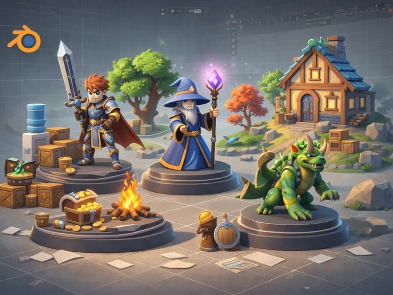 Mobile Game Ready 3D Assets