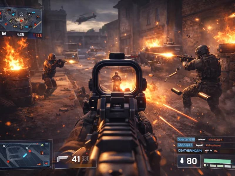 Multiplayer Shooting