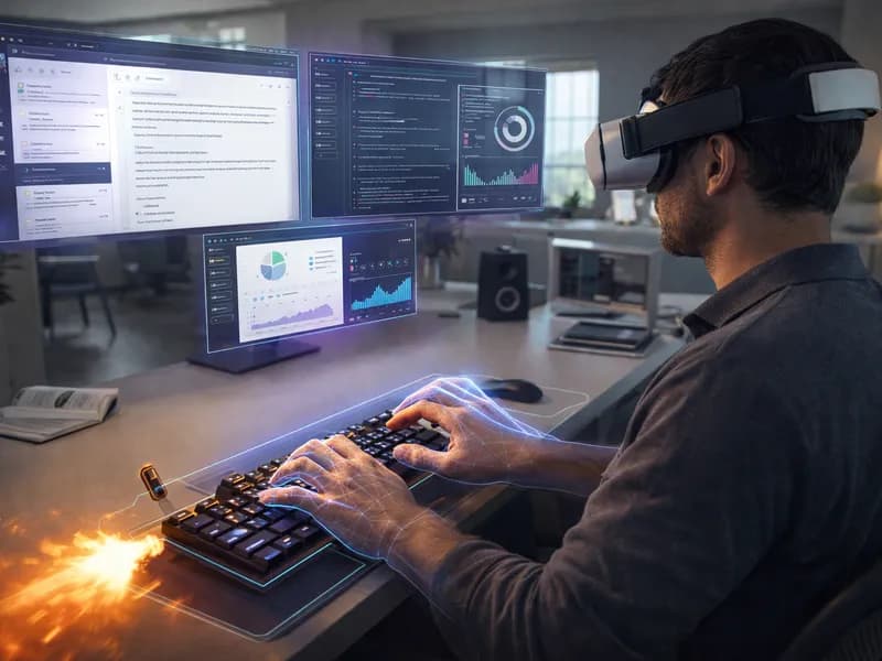 VR Physical Keyboard